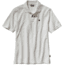 Patagonia Fitz Roy Emblem Polo - Men's -White-Small