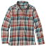 Patagonia Fjord Flannel Long Sleeve Shirt - Women's-Bay Laurel/Toasted White-0