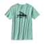 Patagonia Flying Fish T-Shirt - Men's-Atoll Aqua-Small