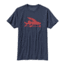 Patagonia Flying Fish T-Shirt - Mens-Navy Blue-Small