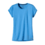 Patagonia Fore Runner Short Sleeve Shirt - Womens-Skipper Blue-Large