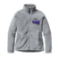 Patagonia Full-Zip Re-Tool Jacket - Womens-Large-Tailored Grey Nickel/Concord Purple
