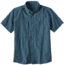 Patagonia Gallegos Short Sleeve Shirt - Men's-Torrent/Big Sur Blue-Large