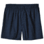 Patagonia Go-To Boxers - Men's-Treelines/Navy Blue-Small