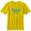 Patagonia Groovy Type Cotton T-Shirt - Men's-Yosemite Yellow-X-Small