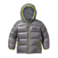 Patagonia Hi-Loft Down Sweater Hoody - Baby-Feather Grey-12M