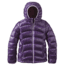 Patagonia Hi-Loft Down Sweater Hoody - Girl's-Panther Purple-X-Large
