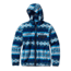 Patagonia Lightweight Snap-T Hooded Jacket - Womens-Cliff/Electron Blue-Large