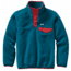 Patagonia Lightweight Synchilla Snap-T Pullover - Boy's-Deep Sea Blue-Large