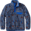 Patagonia Lightweight Synchilla Snap-T Pullover - Boy's-Lifecycle/Viking Blue-X-Small