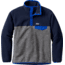 Patagonia Lightweight Synchilla Snap-T Pullover - Boy's-Nickel-Medium