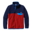 Patagonia Lightweight Synchilla Snap-T Pullover - Men's-Classic Navy-X-Small