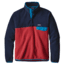 Patagonia Lightweight Synchilla Snap-T Pullover - Men's-Large-Raspen Red