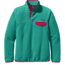 Patagonia Synchilla Lightweight Snap-T - Women's-Nickel/Teal Green-X-Small