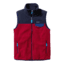 Patagonia Lightweight Synchilla Snap-T Vest - Mens-Classic Red/Navy Blue-Medium