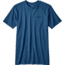 Patagonia Line Logo Badge Cotton/Poly Responsibili-Tee - Men's-Glass Blue-Medium
