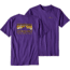 Patagonia Line Logo Badge Cotton/Poly Responsibili-Tee - Men's-Purple-Medium