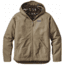 Patagonia Lined Canvas Hoody - Men's-Ash Tan/Saltillo Small/Cinder Red-XX-Large