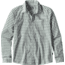 Patagonia Long Sleeve Fezzman Shirt - Men's-Diver Small/Birch White-X-Large
