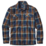Patagonia Long Sleeve Fjord Flannel Shirt - Men's-Blue Ox/Navy Blue-X-Small