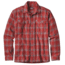 Patagonia Long Sleeve Fjord Flannel Shirt - Men's-Valley Oak/Ramble Red-X-Large