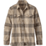 Patagonia Long Sleeve Fjord Flannel Shirt - Womens-Big Sky Plaid/Mojave Khaki-6