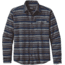 Patagonia Long Sleeve Lightweight Fjord Flannel Shirt - Men's -Arborist/Navy Blue-Medium