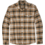 Patagonia Long Sleeve Lightweight Fjord Flannel Shirt - Men's -Revival/Bear Brown-X-Small