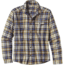 Patagonia Long Sleeve Lightweight Fjord Flannel Shirt - Men's -Rootsy/Toasted White-XX-Large
