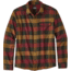 Patagonia Long Sleeve Lightweight Fjord Flannel Shirt - Men's -Upriver/Drumfire Red-X-Small