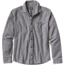 Patagonia Long Sleeve Lightweight Fjord Flannel Shirt - Men's -Whole Weave/Feather Grey-XX-Large