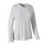 Patagonia Long Sleeve Merino Daily V-Neck T-Shirt - Womens-Birch White-Large