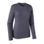 Patagonia Long Sleeve Merino Daily V-Neck T-Shirt - Womens-Navy Blue-Large