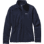 Patagonia Micro D 1/4 Zip - Women's-Navy Blue-X-Small
