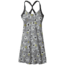 Morning Glory Dress - Womens-Large-Sea Flower/Feather Grey