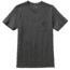 Patagonia P-6 Logo Cotton Pocket T-shirt - Men's-Forge Grey-Small