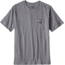 Patagonia P-6 Logo Cotton Pocket T-shirt - Men's-Gravel Heather-Medium