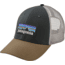 Patagonia P-6 Logo LoPro Trucker Hat - Men's-Carbon-One Size