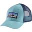 Patagonia P-6 Logo LoPro Trucker Hat - Men's-Cuban Blue-One Size