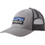 Patagonia P-6 Logo LoPro Trucker Hat - Men's-Drifter Grey-One Size