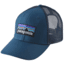 Patagonia P-6 Logo LoPro Trucker Hat - Men's-Glass Blue-One Size
