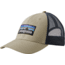 Patagonia P-6 Logo LoPro Trucker Hat - Men's-Pelican-One Size