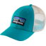 Patagonia P-6 Logo LoPro Trucker Hat - Men's-True Teal-One Size