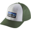 Patagonia P-6 Logo Roger That Hat-White-One Size