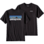 Patagonia P-6 Logo Short Sleeve T-Shirt - Men's-Medium-Black