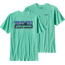 Patagonia P-6 Logo Short Sleeve T-Shirt - Men's-Small-Galah Green