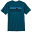 Patagonia P-6 Logo Short Sleeve T-Shirt - Men's-XX-Large-Deep Sea Blue