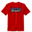 Patagonia P-6 Logo Tee Shirt - Men's-Turkish Red-Medium