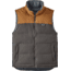 Patagonia Reversible Bivy Down Vest - Men's -Forge Grey/Bear Brown-XX-Small