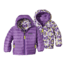 Patagonia Reversible Down Sweater Hoody - Baby-Light Acai-5T